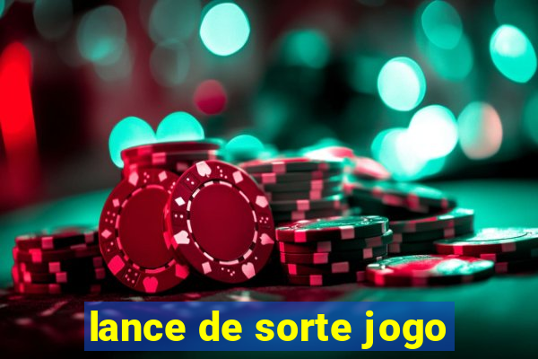 lance de sorte jogo